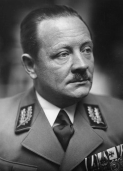 Erich Koch – velitel oblasti Východní Prusko. (BArch)