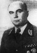 Arthur Greiser - amministratore del Reichsgau Wartheland (area polacca sul fiume Warta annessa al Reich tedesco); (BArch)