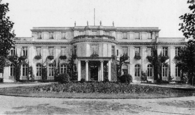 Willa w Wannsee (Berlin), gdzie 20 I 1942 r. Niemcy podjęli decyzję o przeprowadzeniu likwidacji fizycznej narodu żydowskiego. (GHWK)