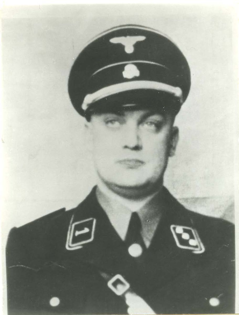 Капитан сс. Герхард Палич. СС Шварц.
